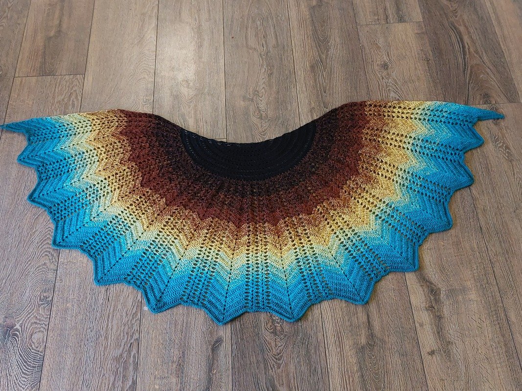 Häkelanleitung Dreiecktuch Beflügelt - Bild 18