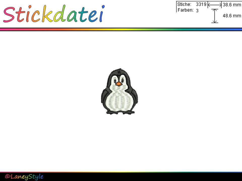 Stickdatei "Little Pinguin"