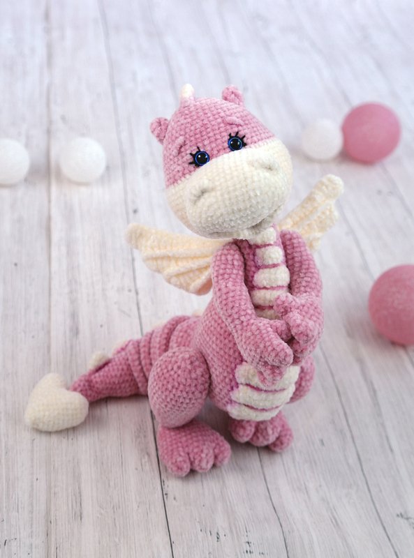 Häkelanleitung Das kleine Drachenmädchen - Bild 7