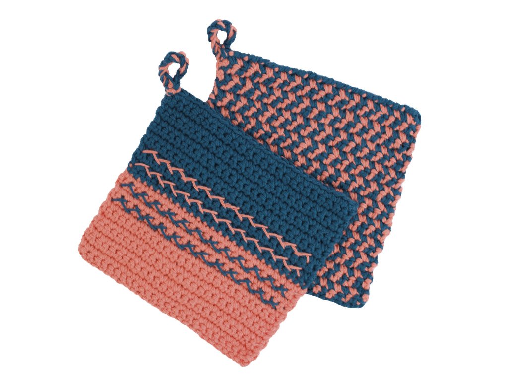 Häkelanleitung für Topflappen Toyokawa - Bild 3