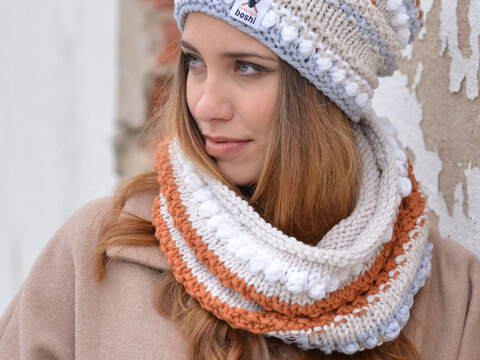 Strickanleitung für Loop Salem