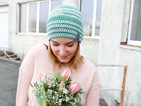 Häkelanleitung für Mütze Nara