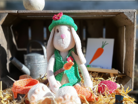Harrison Hare, Amigurumi Crochet Pattern
