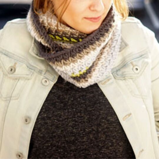 Häkelanleitung für Schlauchschal Moriyama