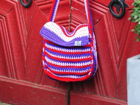 Häkelanleitung für Tasche Suita