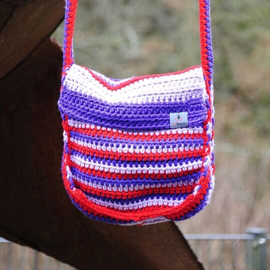 Häkelanleitung für Tasche Suita