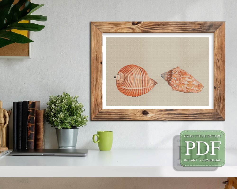 Conch Shells > Cross Stitch Pattern PDF - Image 5