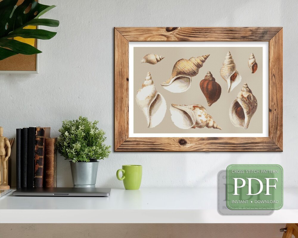 Conch Collection > Cross Stitch Pattern PDF - Image 5