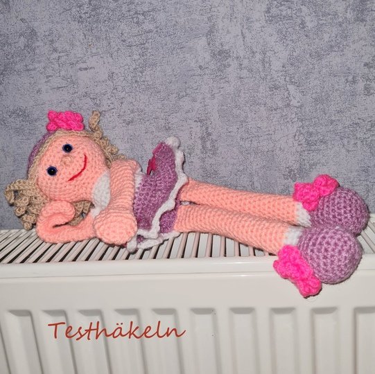 Püppchen "Fliedericke" - Häkelanleitung PDF