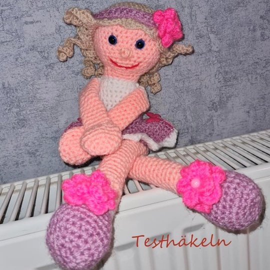 Püppchen "Fliedericke" - Häkelanleitung PDF