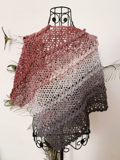 Häkelanleitung Dreieckstuch "Ilaria"