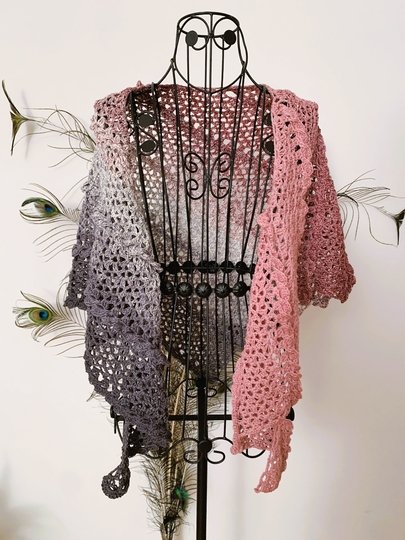 Häkelanleitung Dreieckstuch "Ilaria"