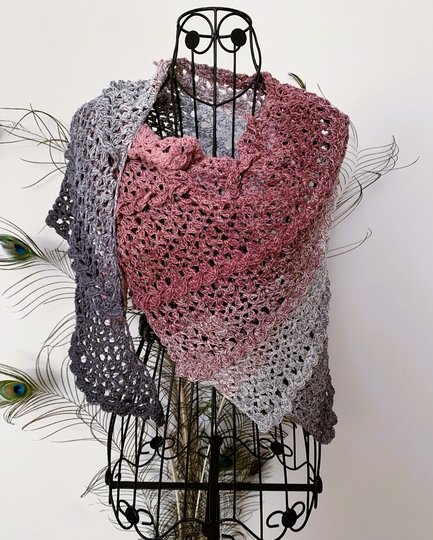 Häkelanleitung Dreieckstuch "Ilaria"