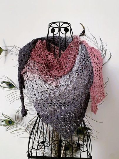 Häkelanleitung Dreieckstuch "Ilaria"