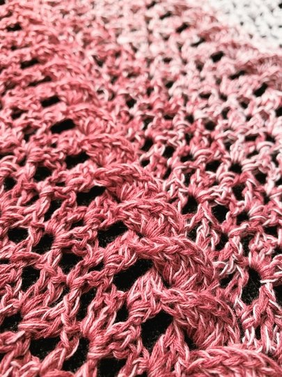 Häkelanleitung Dreieckstuch "Ilaria"