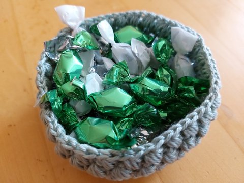 Anleitung kleines Körbchen