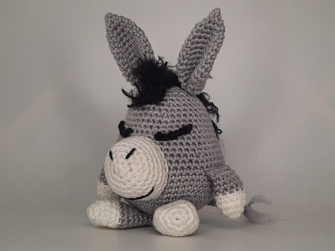 Heiner der Esel - Amigurumi Häkelanleitung