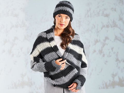 MÖBIUSLOOP, MÜTZE & ARMSTULPEN