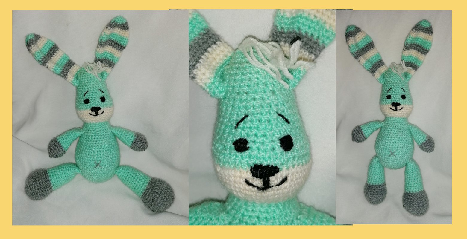 Hase Hans, Häkelanleitung