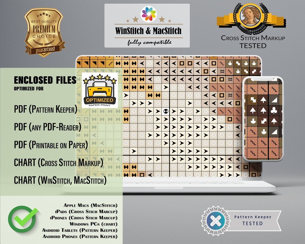 Guinea Pigs > Cross Stitch Pattern PDF - Image 8