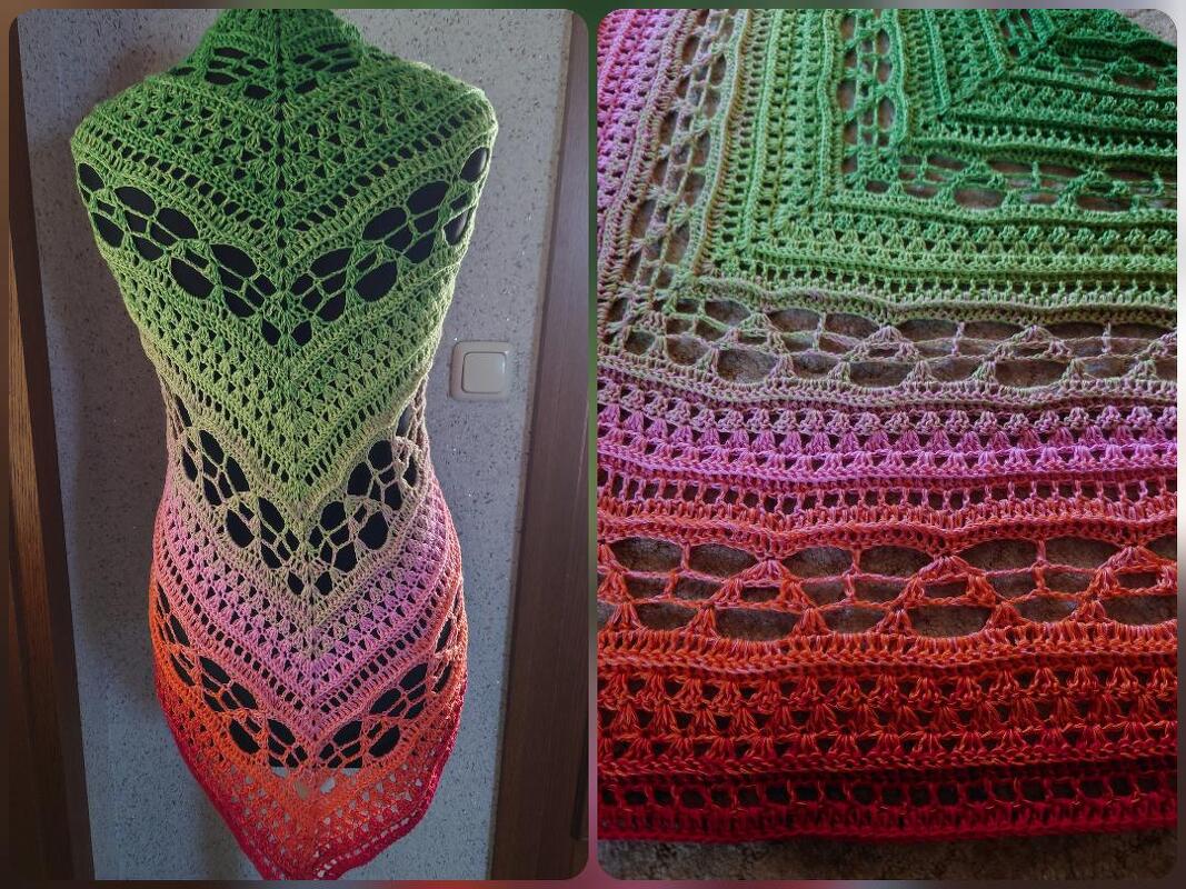 Tuch Laurora häkeln