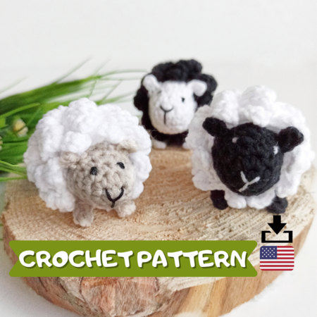 Crochet sheep pattern
