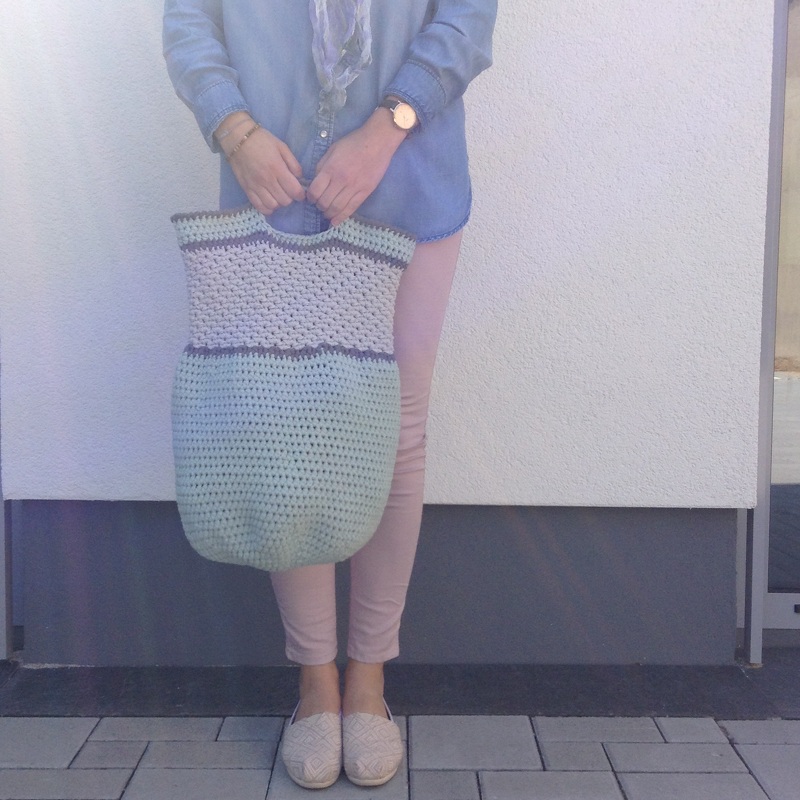 Häkelanleitung für Tasche Tono