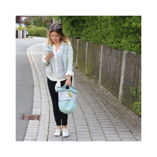 Häkelanleitung für Tasche Tono