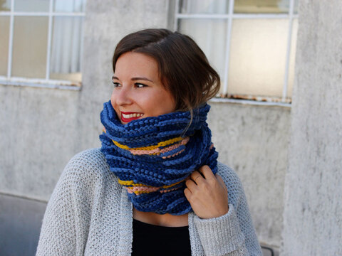 Häkelanleitung Schal Eniwa