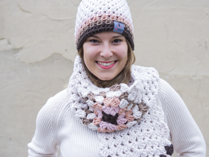 Häkelanleitung Schal Shimane