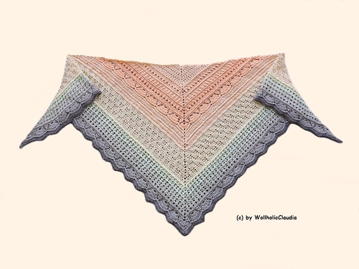 CAL Dreiecktuch "Hypnotic"