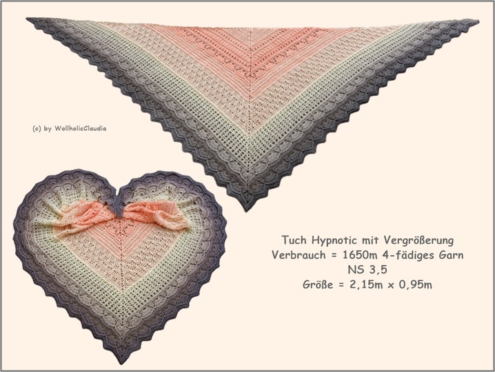 CAL Dreiecktuch "Hypnotic"