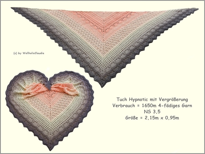 CAL Dreiecktuch "Hypnotic"