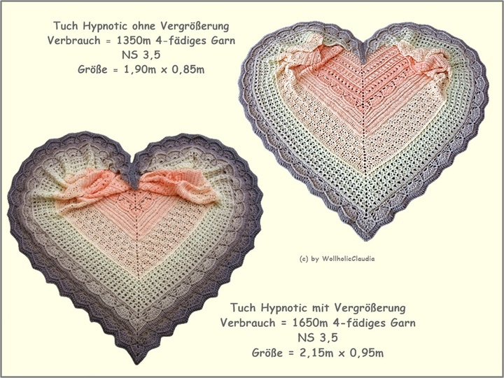 CAL Dreiecktuch "Hypnotic"