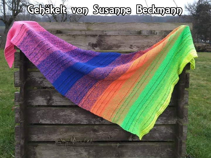 Häkelanleitung Dreieckstuch Abraxas