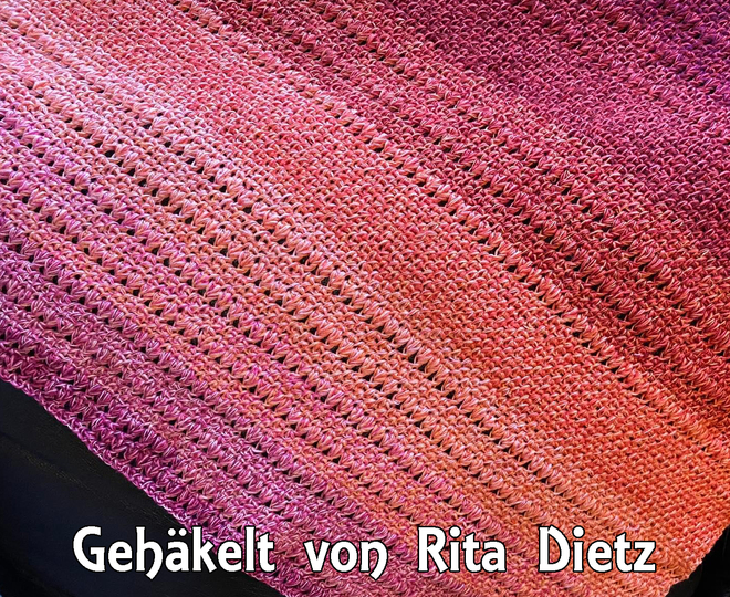 Häkelanleitung Dreieckstuch Abraxas