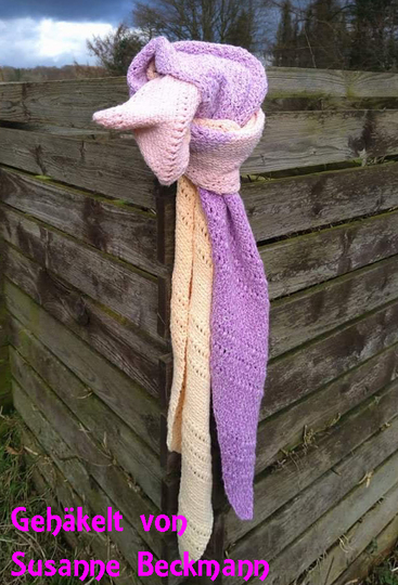 2 crochet patterns in a set! Scarf Craban and triangular shawl Abraxas