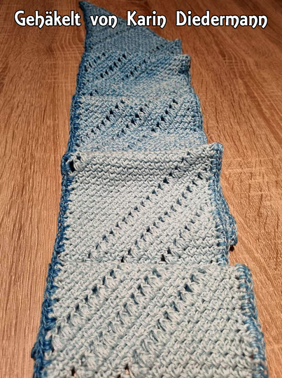 2 crochet patterns in a set! Scarf Craban and triangular shawl Abraxas