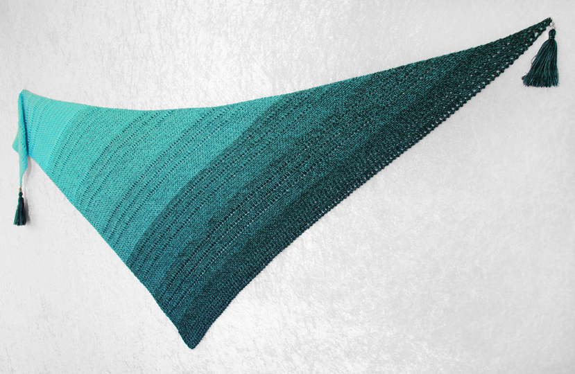 2 crochet patterns in a set! Scarf Craban and triangular shawl Abraxas