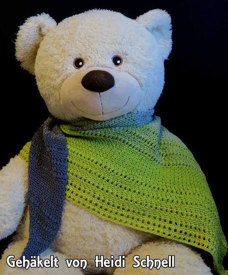 2 crochet patterns in a set! Scarf Craban and triangular shawl Abraxas