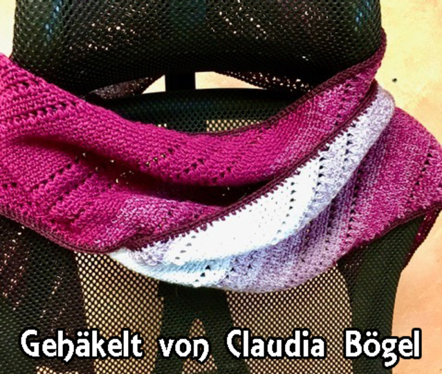 2 crochet patterns in a set! Scarf Craban and triangular shawl Abraxas