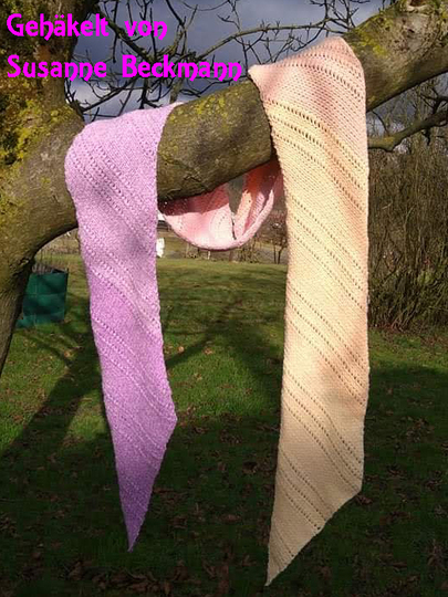 2 crochet patterns in a set! Scarf Craban and triangular shawl Abraxas