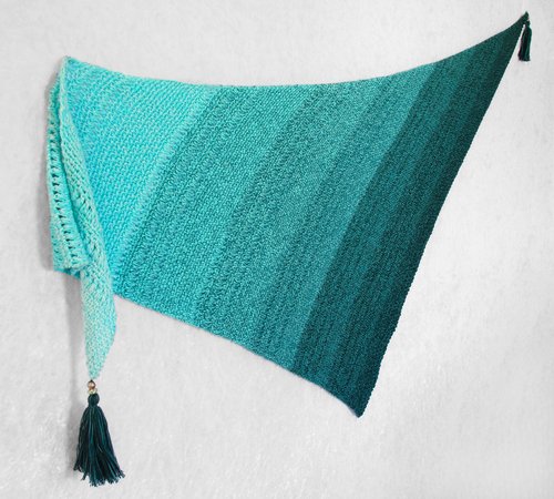 2 crochet patterns in a set! Scarf Craban and triangular shawl Abraxas