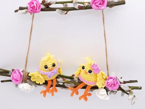 Häkelanleitung Küken