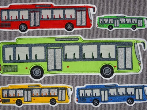 Stickdatei - Bus