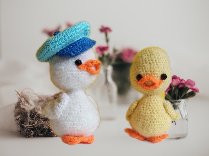 Duckling. Crochet pattern