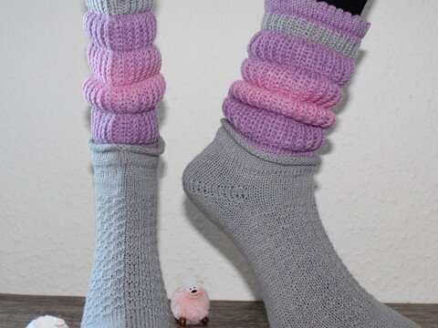 Anleitung Sockenmuster „4fädig und 6fädig“