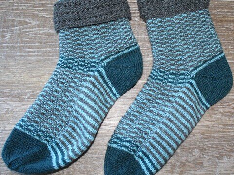 Anleitung Sockenmuster „Krauskopf“