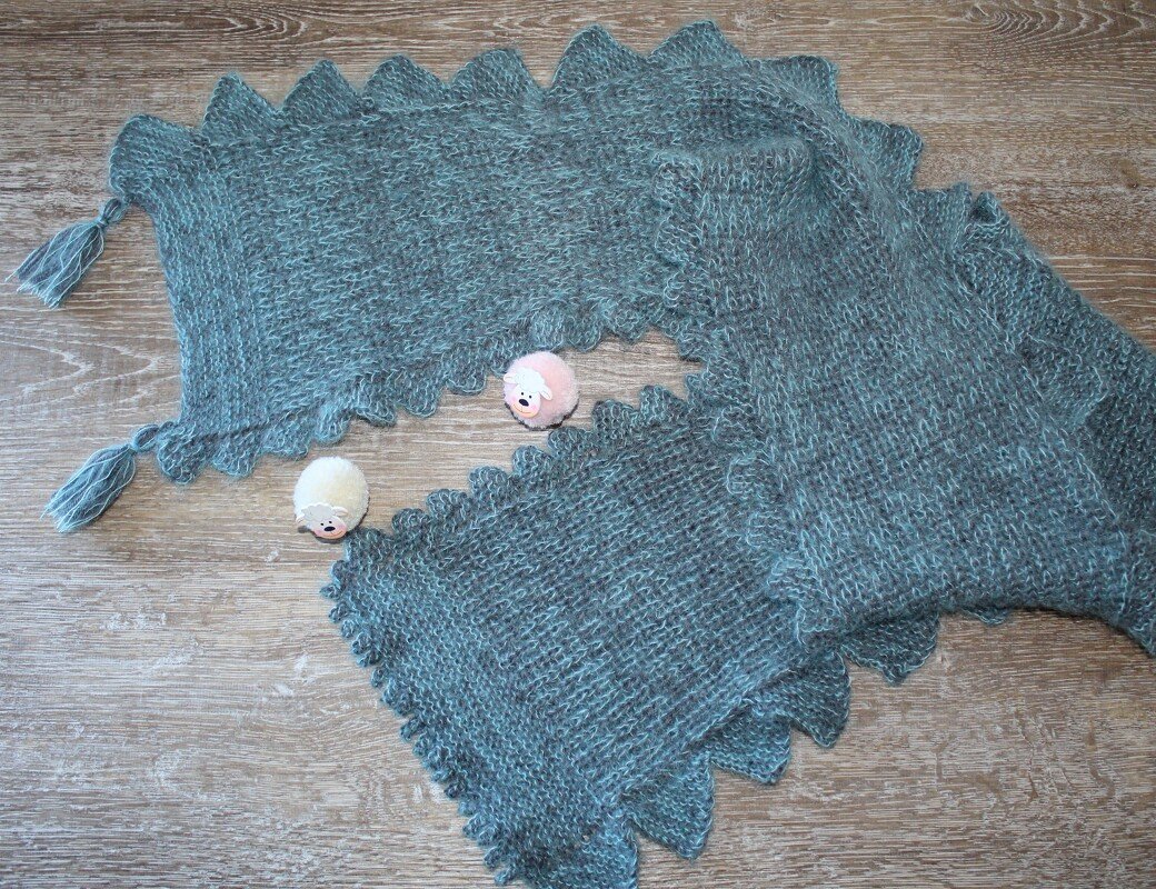 Anleitung Schal „Auf Zack(en)“ - Bild 2