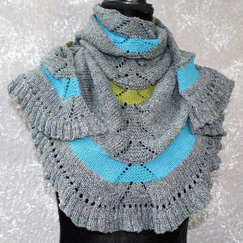 Anleitung Tuch „Aus Kraus wird Glatt“